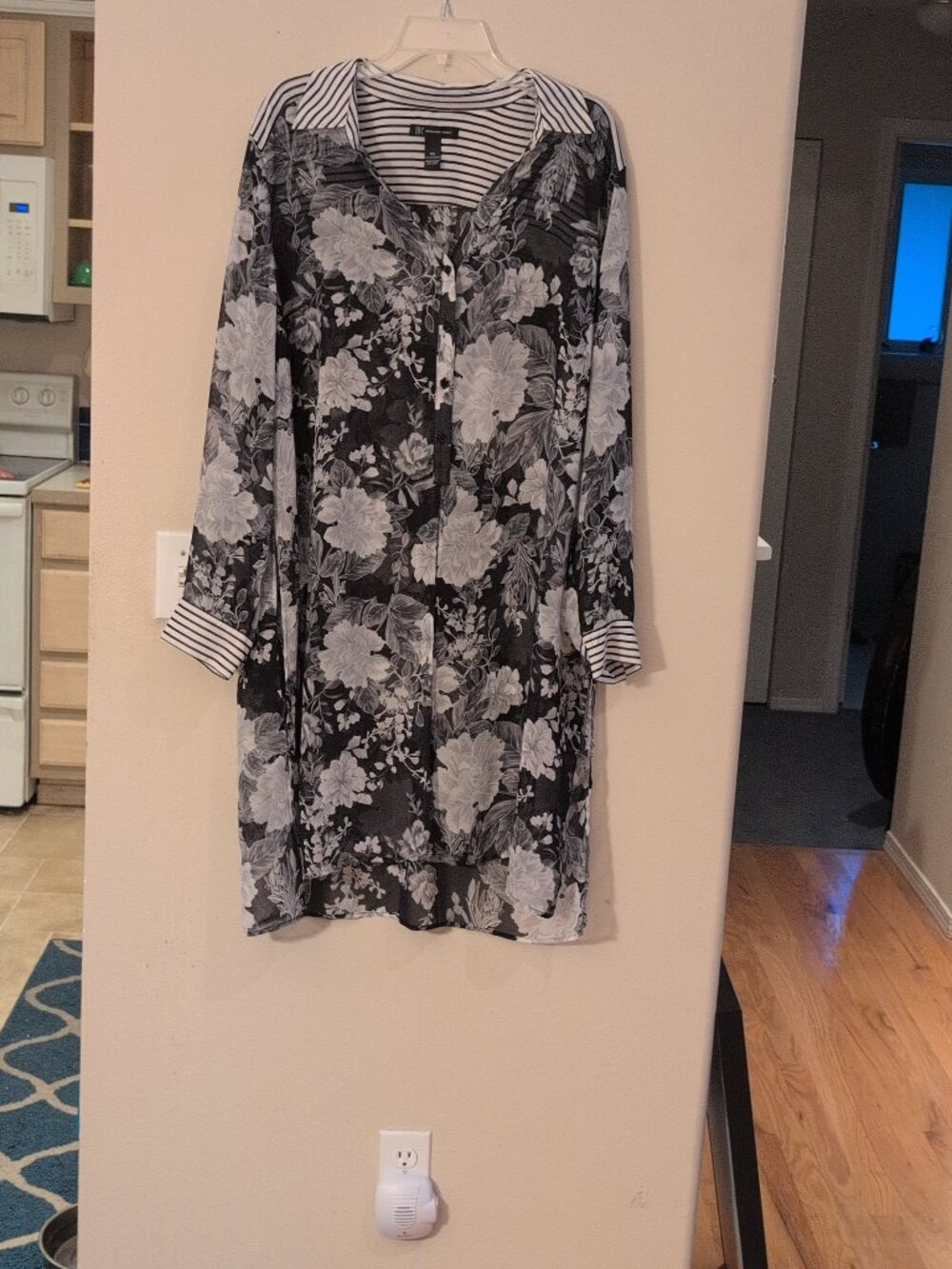 INC International Concepts Tunic Length Blouse